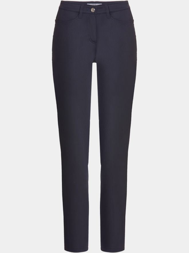 Valiente ROMY Nylon-Stretch lang Hose navy