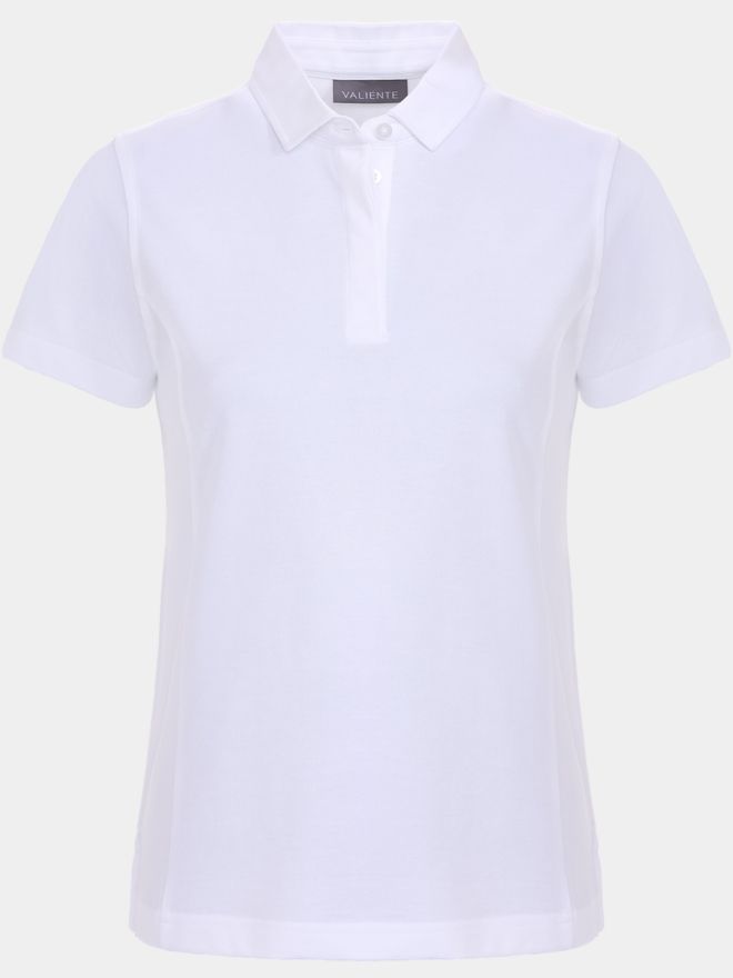 Valiente Polo s krátkým rukávem bílá