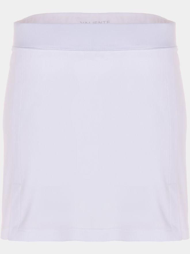 Valiente Basic Jersey kurz Skort weiß