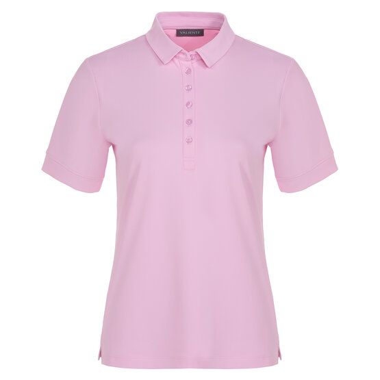 Valiente  Functional pique half-sleeved polo pink