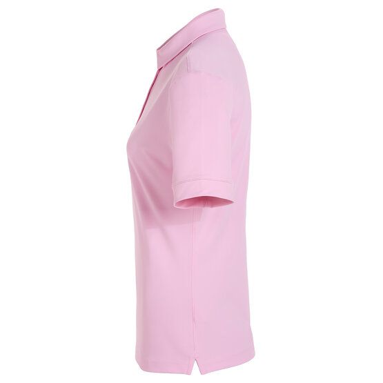 Valiente  Functional pique half-sleeved polo pink