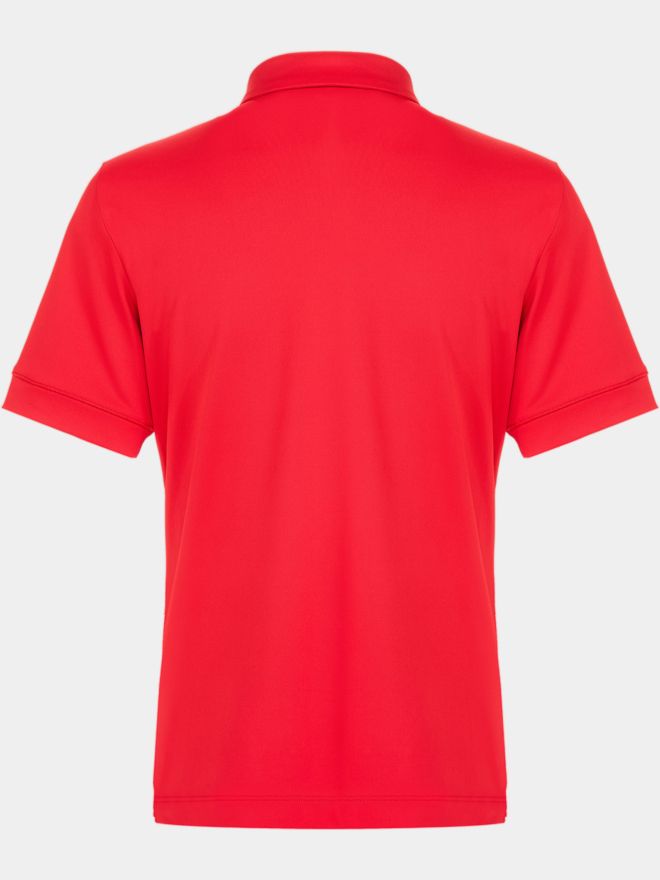 Valiente Funkční polokošile pique s polovičním rukávem červená