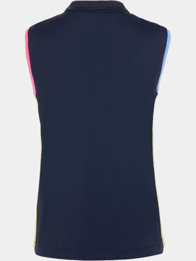 Valiente Farbspiel ohne Arm Polo navy