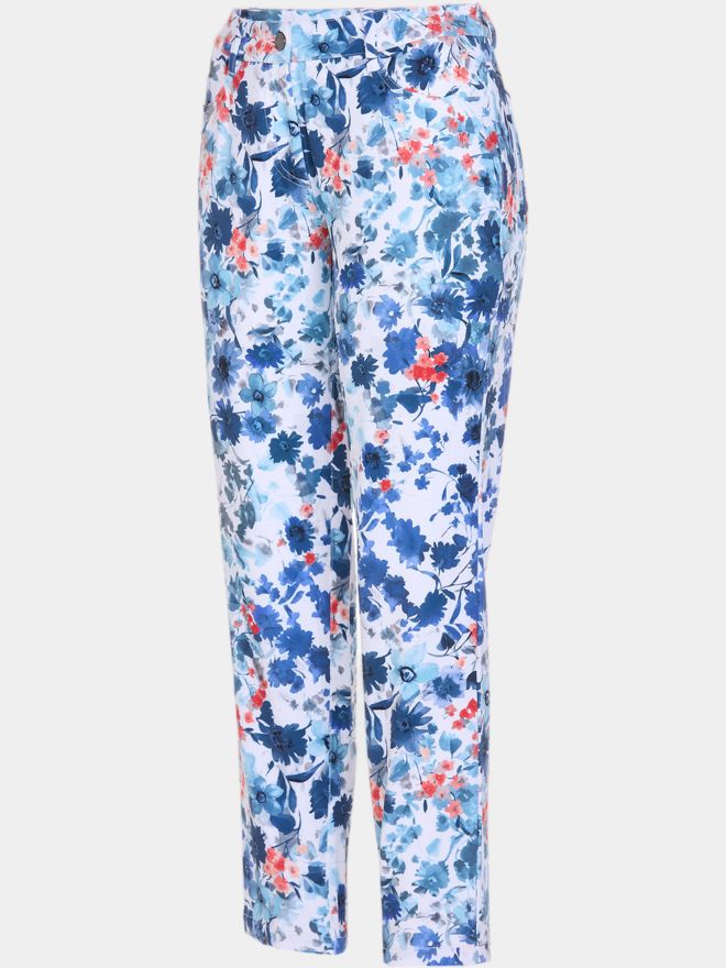 Valiente DARIA 5-Pocket Stretch Druck 7/8 Hose mehrfarbig