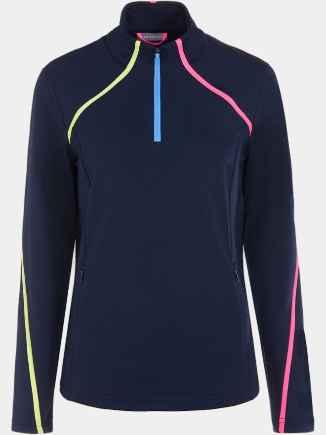 Valiente Power- Stretch Midlayer navy
