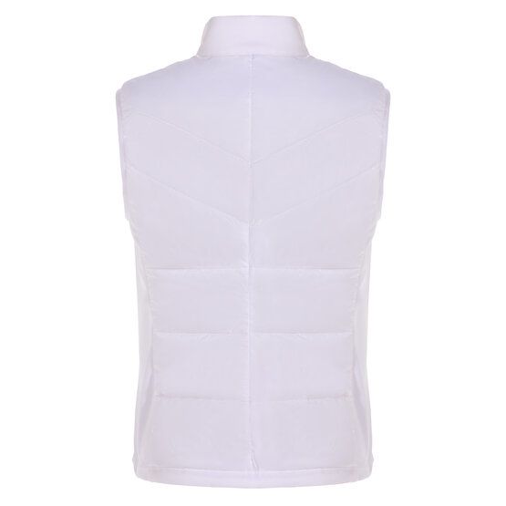 Valiente  Quilted stretch vest white