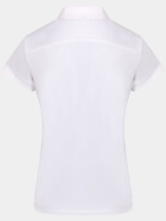 Valiente Funkční polokošile s krátkým rukávem bílá