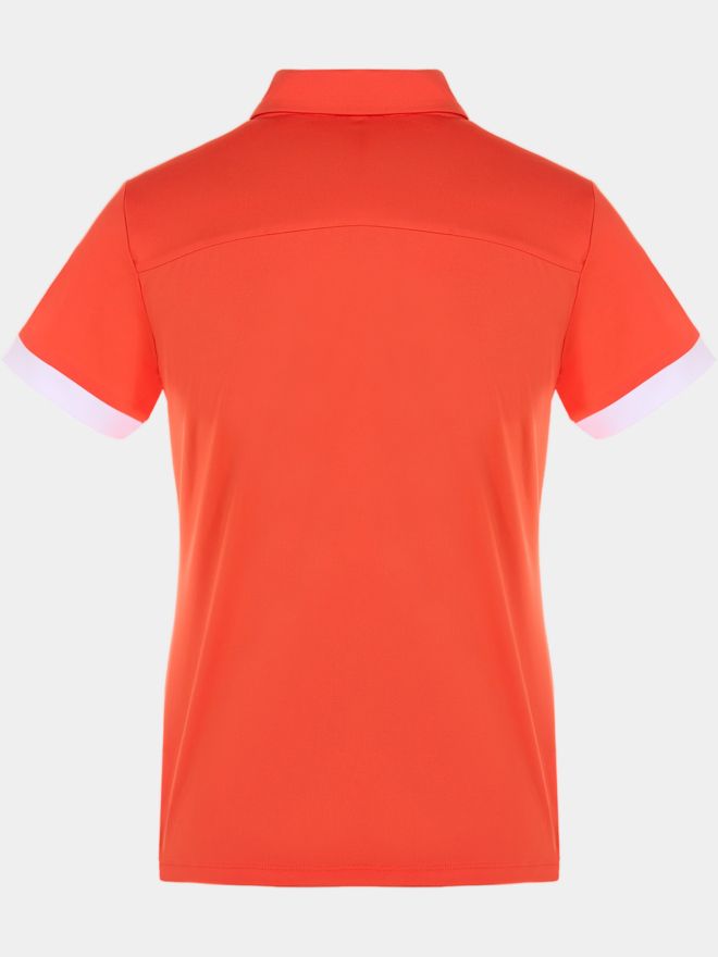 Valiente Funktions Halbarm Polo koralle