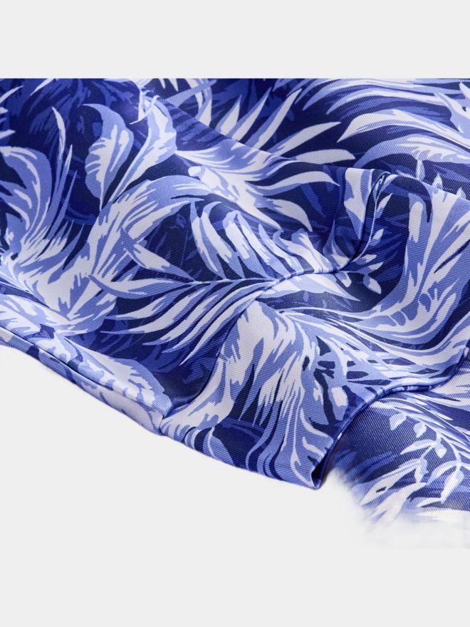 Valiente Druck 3/4 Arm Polo blau