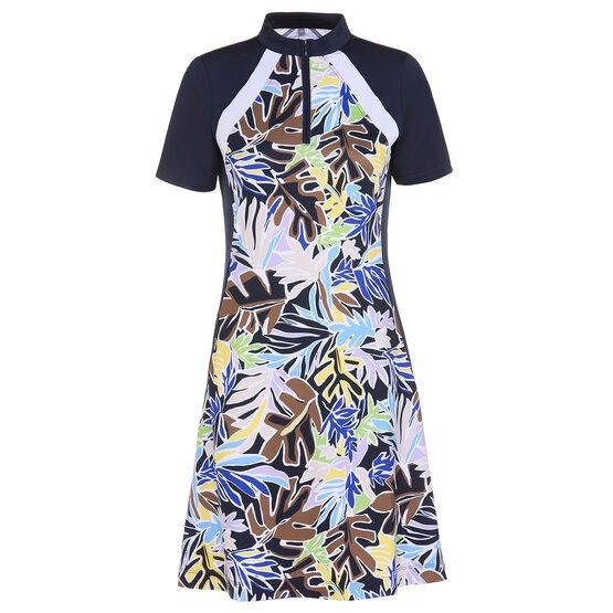 Valiente  Print half sleeve dress multicolor