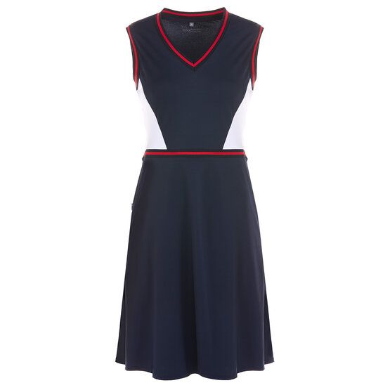 Valiente Colourblock ohne Arm Kleid navy