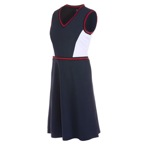 Valiente Colourblock ohne Arm Kleid navy