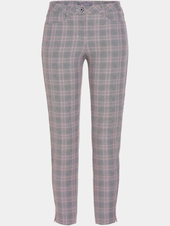 Valiente DARIA 5-Pocket Karo Stretch 7/8 Hose kariert
