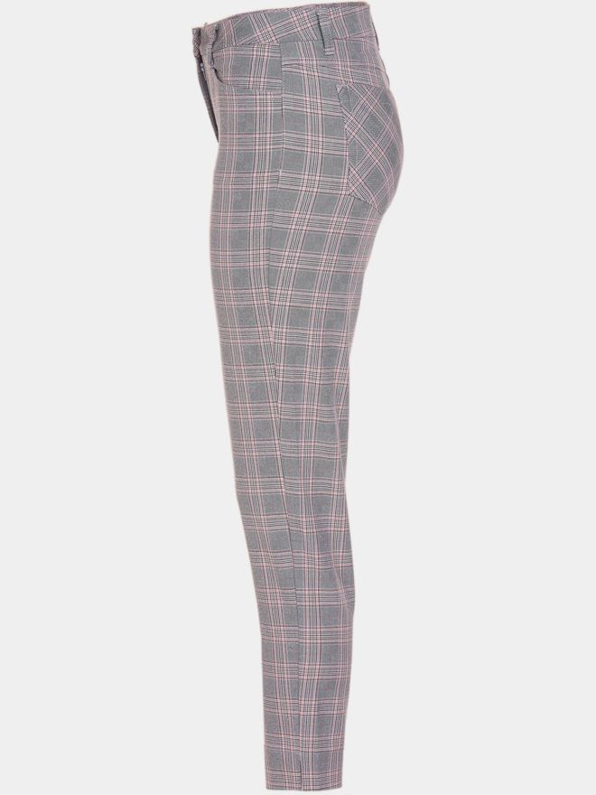 Valiente DARIA 5-Pocket Karo Stretch 7/8 Hose kariert