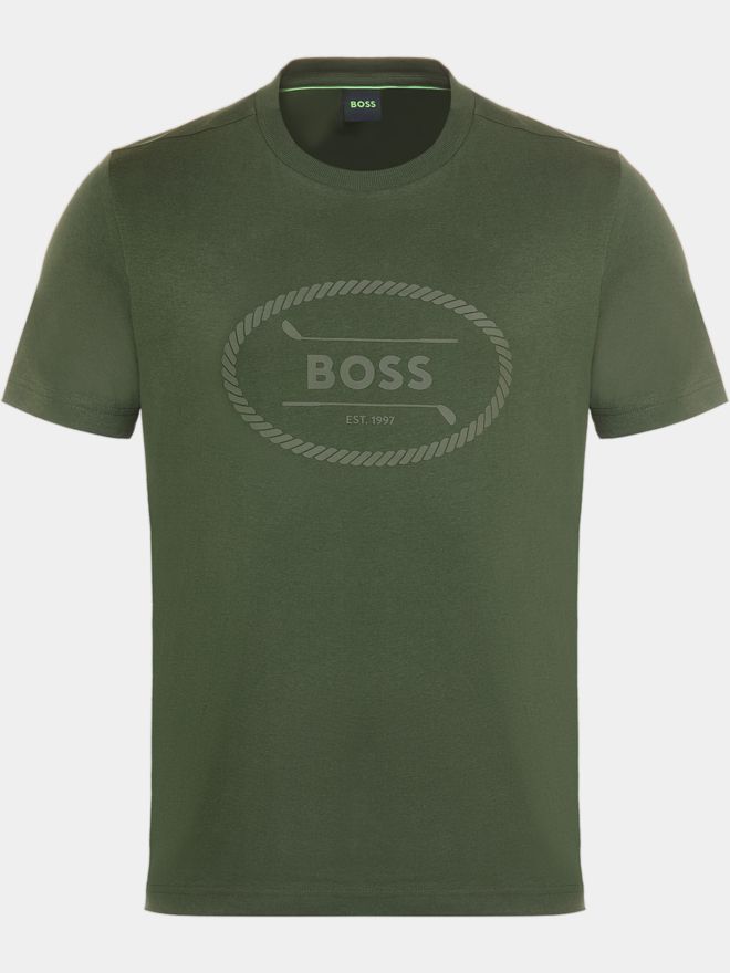 BOSS Tee Logo Heritage Half Sleeve T-Shirt fir