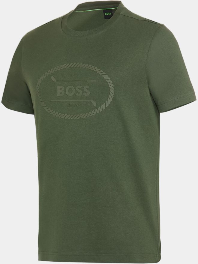 BOSS Tee Logo Heritage Half Sleeve T-Shirt fir