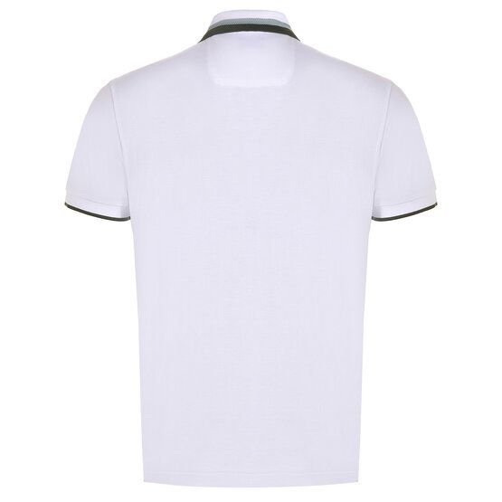 BOSS Paddy AP Heritage Halbarm Polo weiß