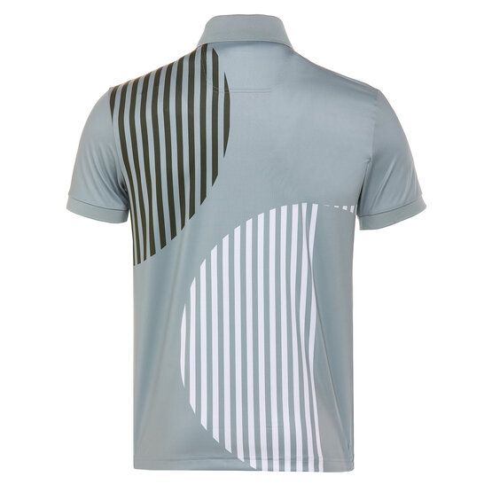 BOSS Paddy Striped C1 Halbarm Polo oliv