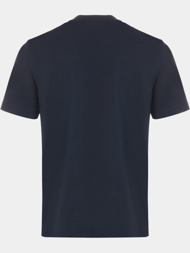 BOSS Tričko s krátkým rukávem Graphic Heritage námořnická modrá