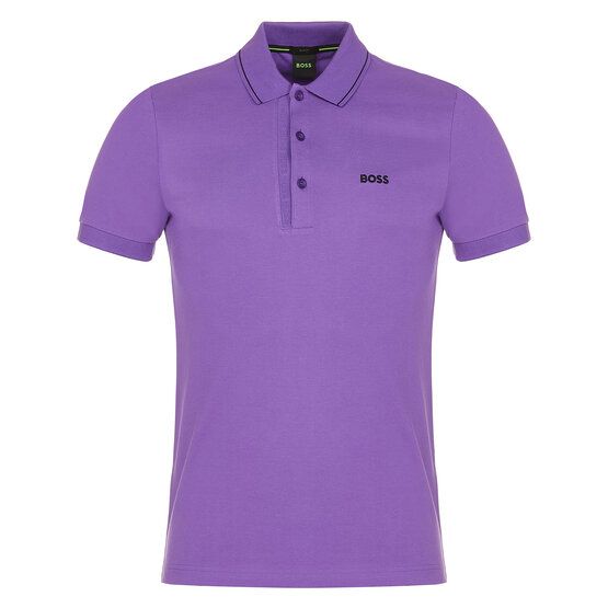 BOSS  Paule 4 half-sleeve polo purple