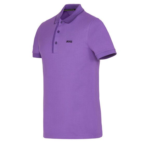 BOSS  Paule 4 half-sleeve polo purple