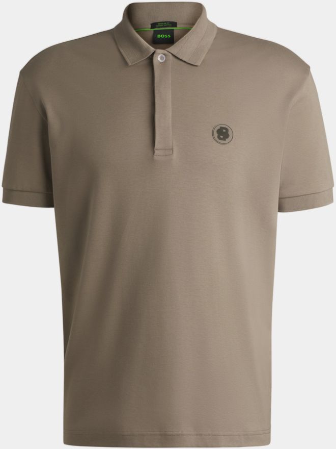 BOSS Paddy TL Halbarm Polo sand