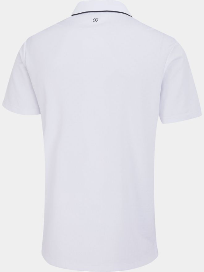Ping Corby Halbarm Polo weiß