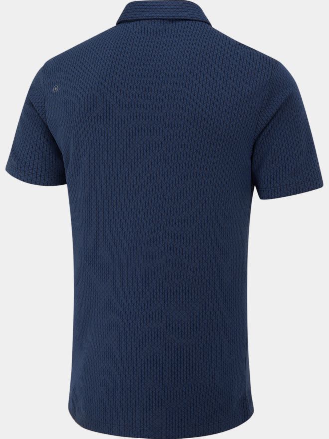 Ping Hershel Halbarm Polo blau