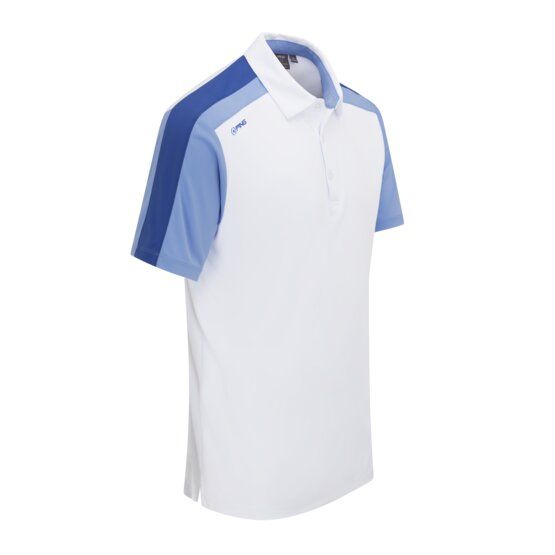 Ping  Kelly half sleeve polo white