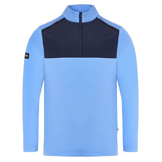 Ping Keeton Stretch Midlayer světle modrá