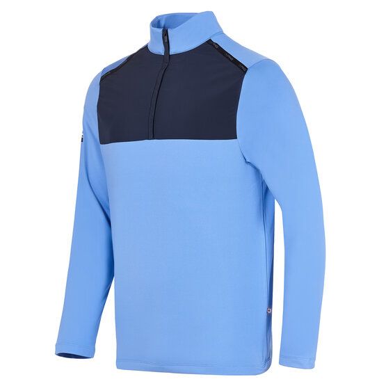 Ping Keeton Stretch Midlayer světle modrá