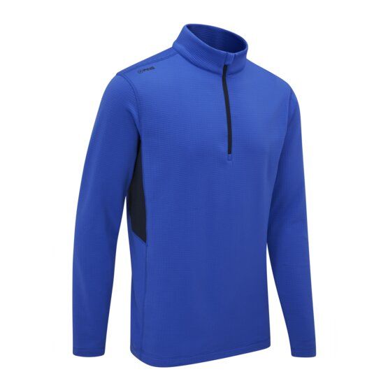 Ping Rhodri Stretch Midlayer blau