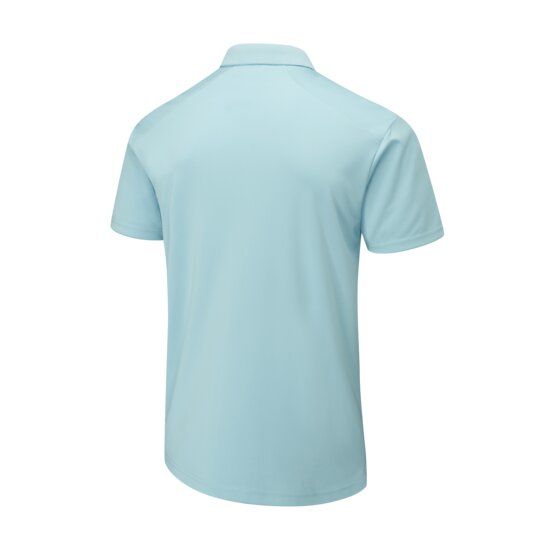 Ping  Lindum half-sleeve polo turquoise