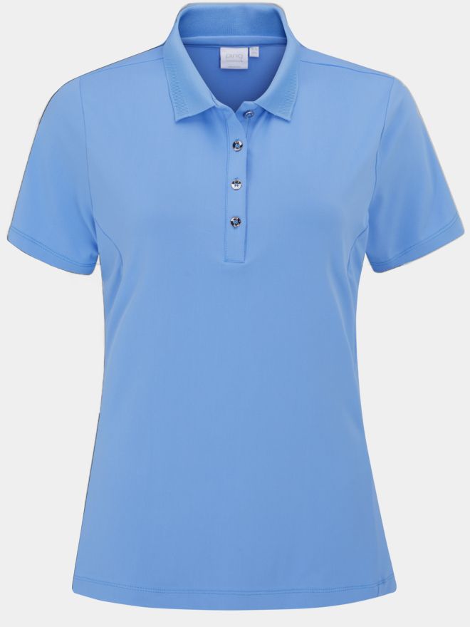 Ping Sedona Halbarm Polo hellblau