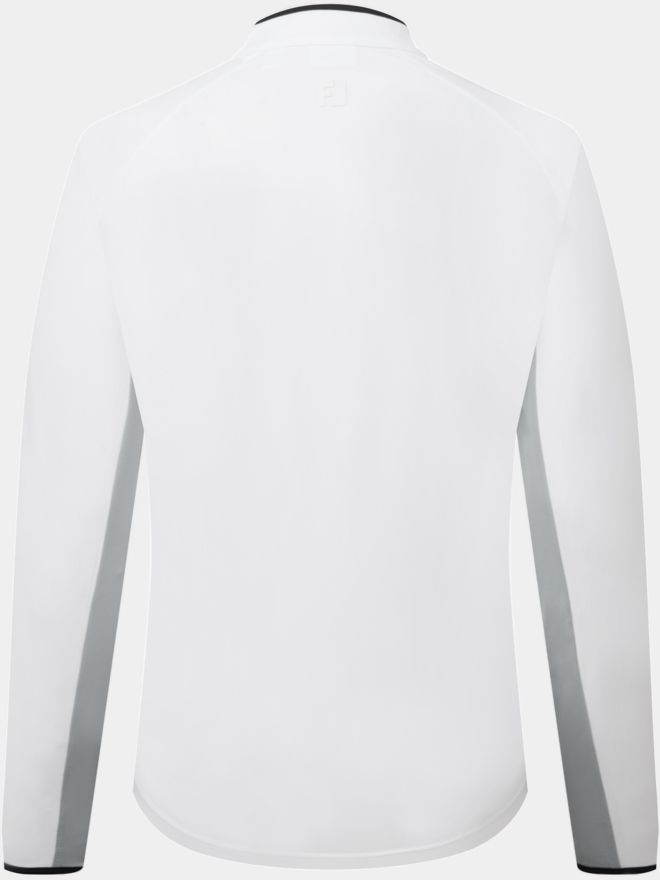 FootJoy 1/4 Zip LS Sun Pro Shirt Stretch Midlayer weiß