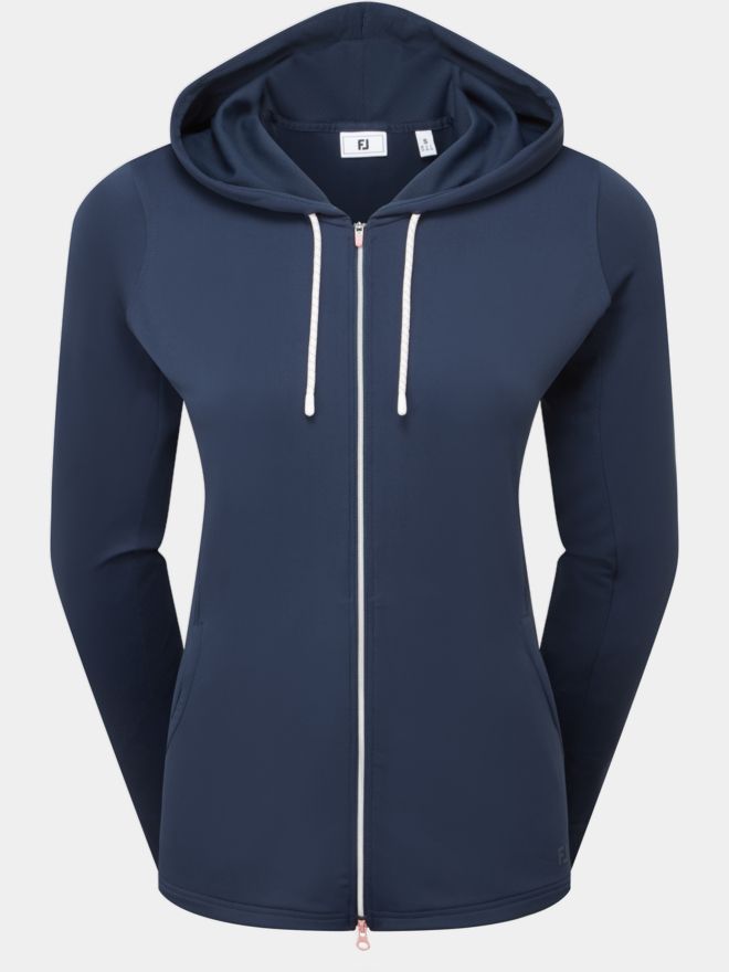 FootJoy Full-Zip Hoodie Jacke Sweatshirt navy