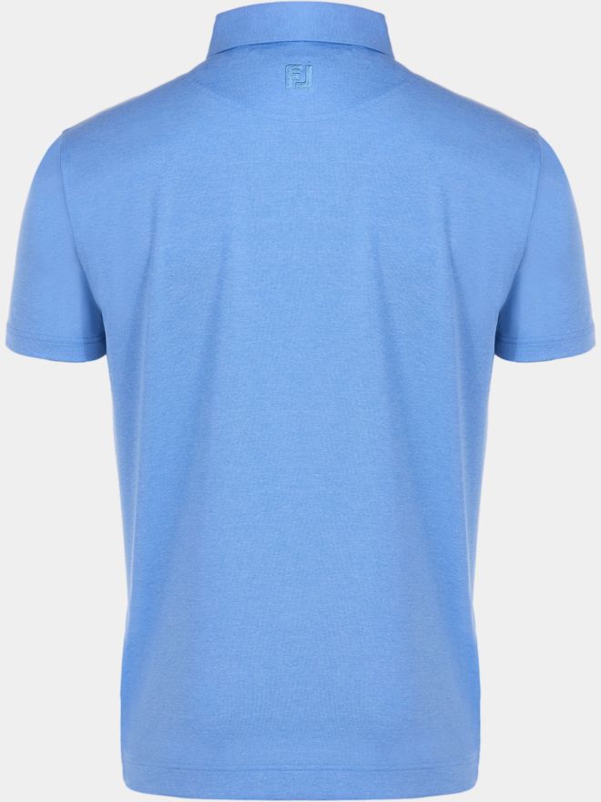 FootJoy Heather Lisle Halbarm Polo hellblau