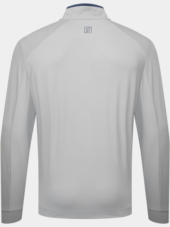 FootJoy TempoSeries Mixed Texture Chill-Out Stretch Midlayer grau