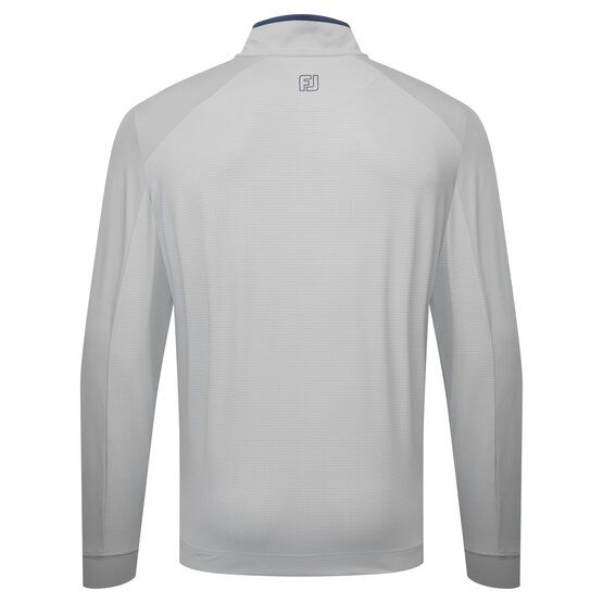 FootJoy TempoSeries Mixed Texture Chill-Out Stretch Midlayer grau