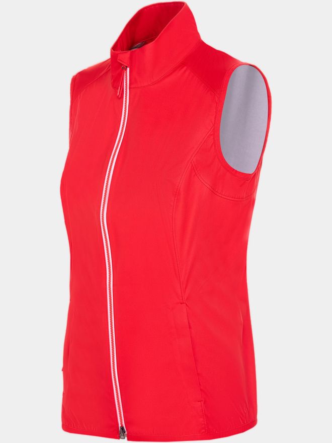 Valiente Windstopp Weste rot