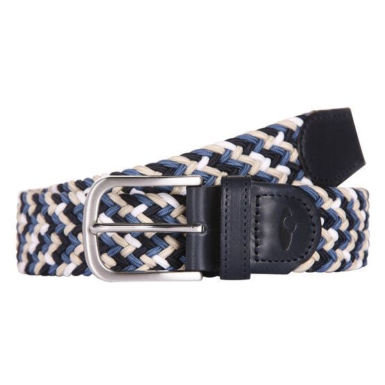 Daniel Springs  Flecht Gürtel denim