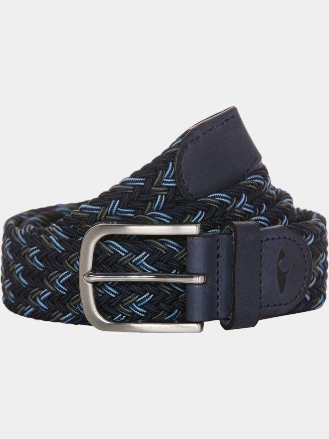 Daniel Springs Flecht Gürtel navy