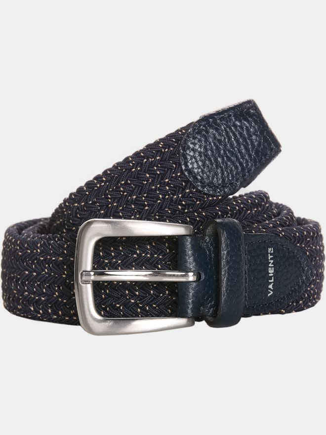 Valiente Flecht Gürtel navy