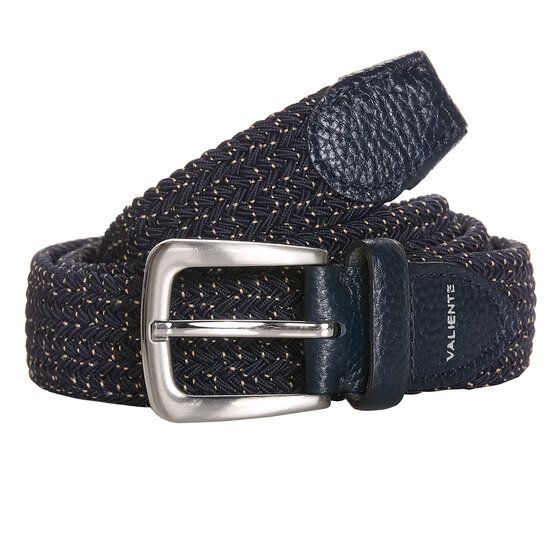 Valiente  Braided belt navy