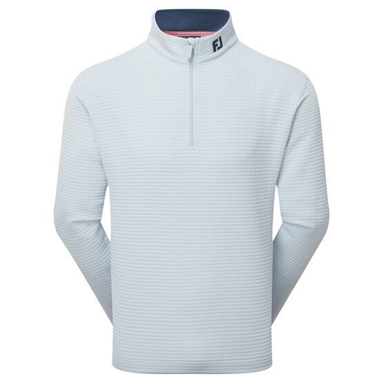 FootJoy  Prošívaná strečová střední vrstva Chill-Out Texture světle modrá