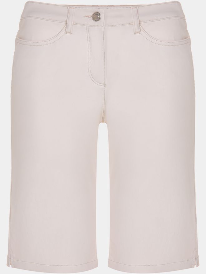 Valiente ROSE Nylon-Stretch Bermuda Hose sand