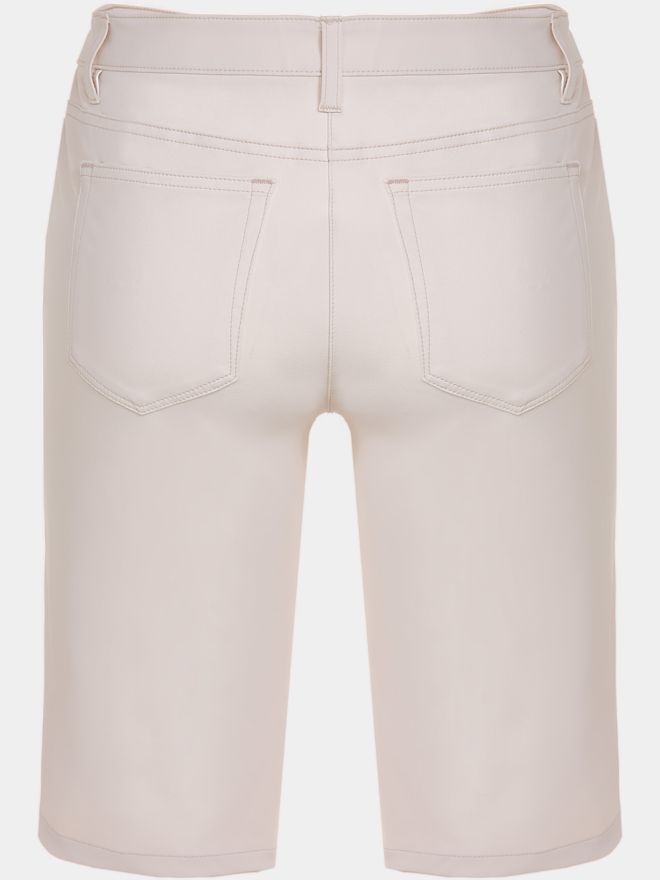 Valiente ROSE Nylon-Stretch Bermuda Hose sand