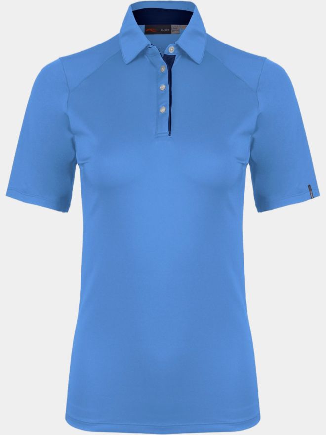 Kjus Cool Breeze polo s krátkým rukávem modrá