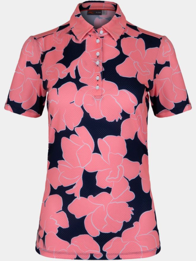 Kjus Eve Halbarm Polo rosa