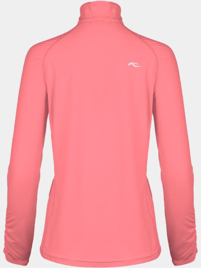 Kjus Nora Cooling Half-Zip Stretch Unterzieher rosa